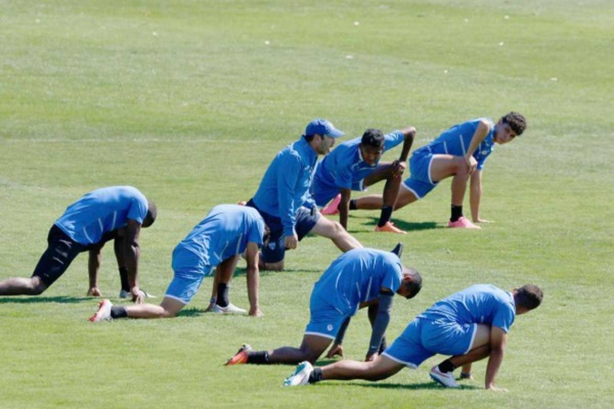 Honduras se prepara para el juego ante Corea del Sur