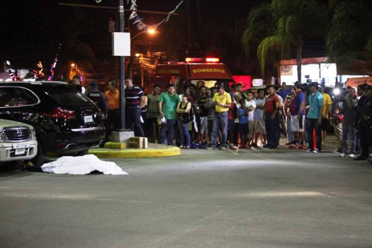 Fotos: Arnold Peralta y la escena del crimen