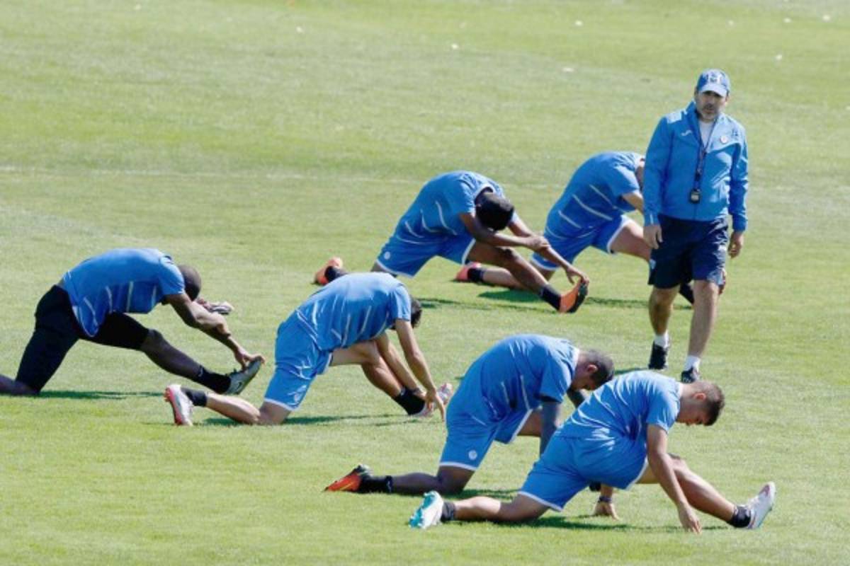 Honduras se prepara para el juego ante Corea del Sur