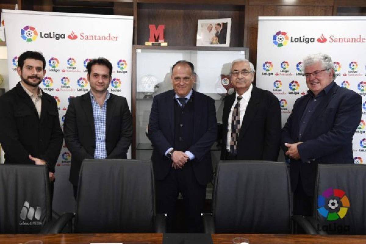 Liga Nacional de Honduras firma importante acuerdo con la Liga Española