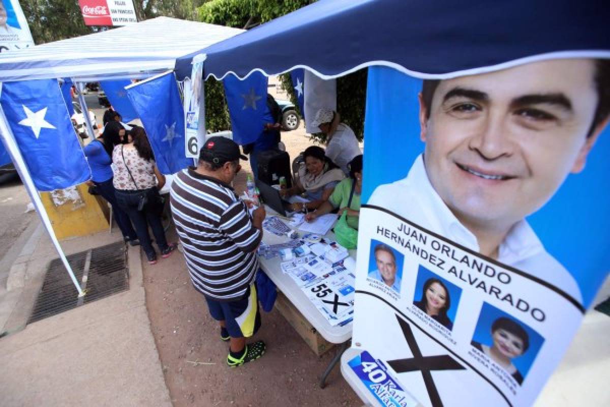 Partido Nacional se proyecta como primera fuerza política en Honduras