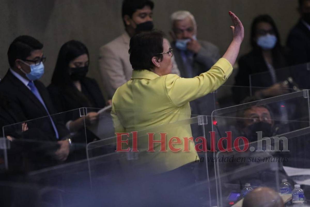 En zafarrancho entre Beatriz Valle y diputados de Libre termina sesión del Congreso Nacional
