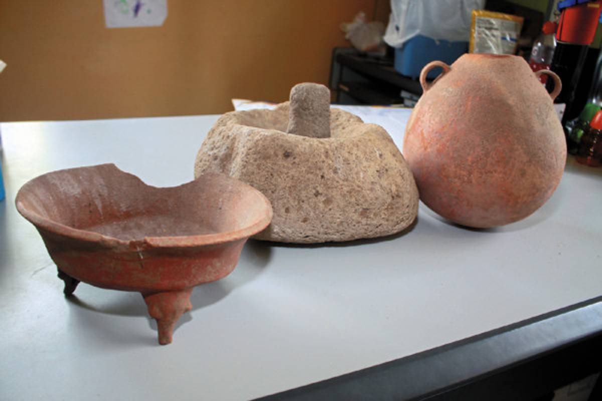 En Valle particulares custodian antiguas piezas chorotegas