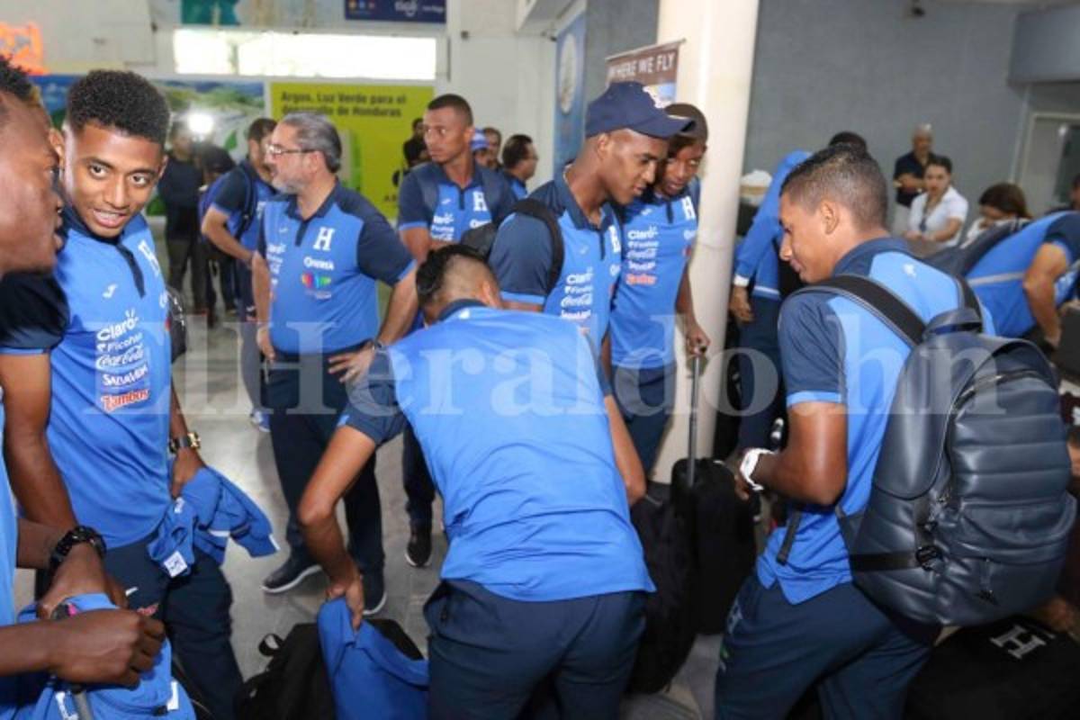 Selección de Honduras se fue motivada a su 'batalla de la Trinidad'