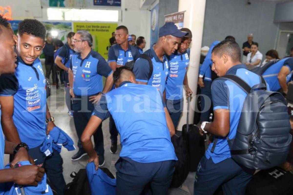 Selección de Honduras se fue motivada a su 'batalla de la Trinidad'