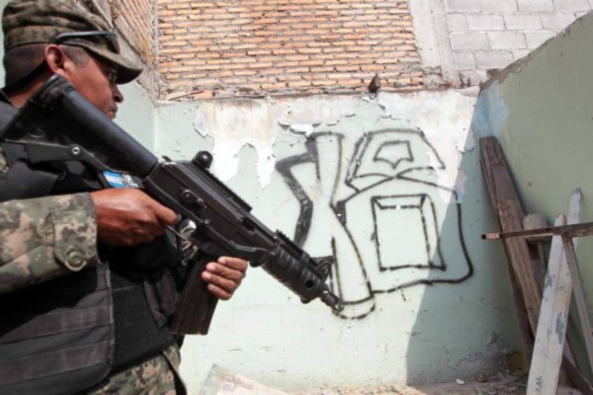 Mapa: ¿Cómo están distribuidas las maras y pandillas en Honduras?