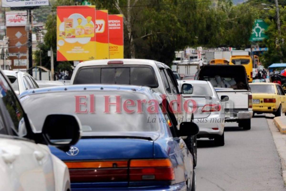 ¡Tegucigalpa sin tráfico! Capitalinos abandonan la ciudad en el Feriado Morazánico 2021