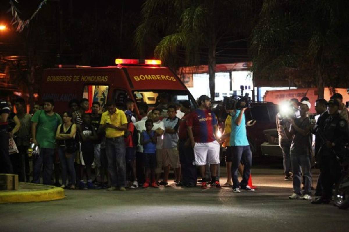 Fotos: Arnold Peralta y la escena del crimen