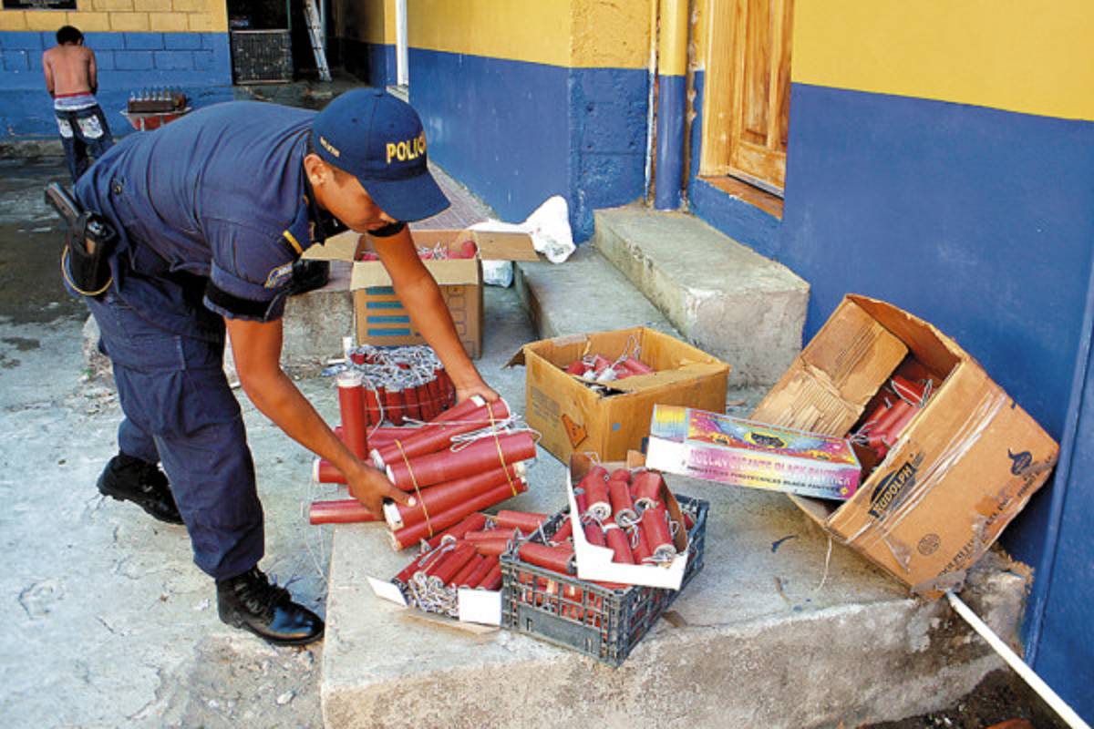 Decomisan explosivos de alto poder en Choluteca