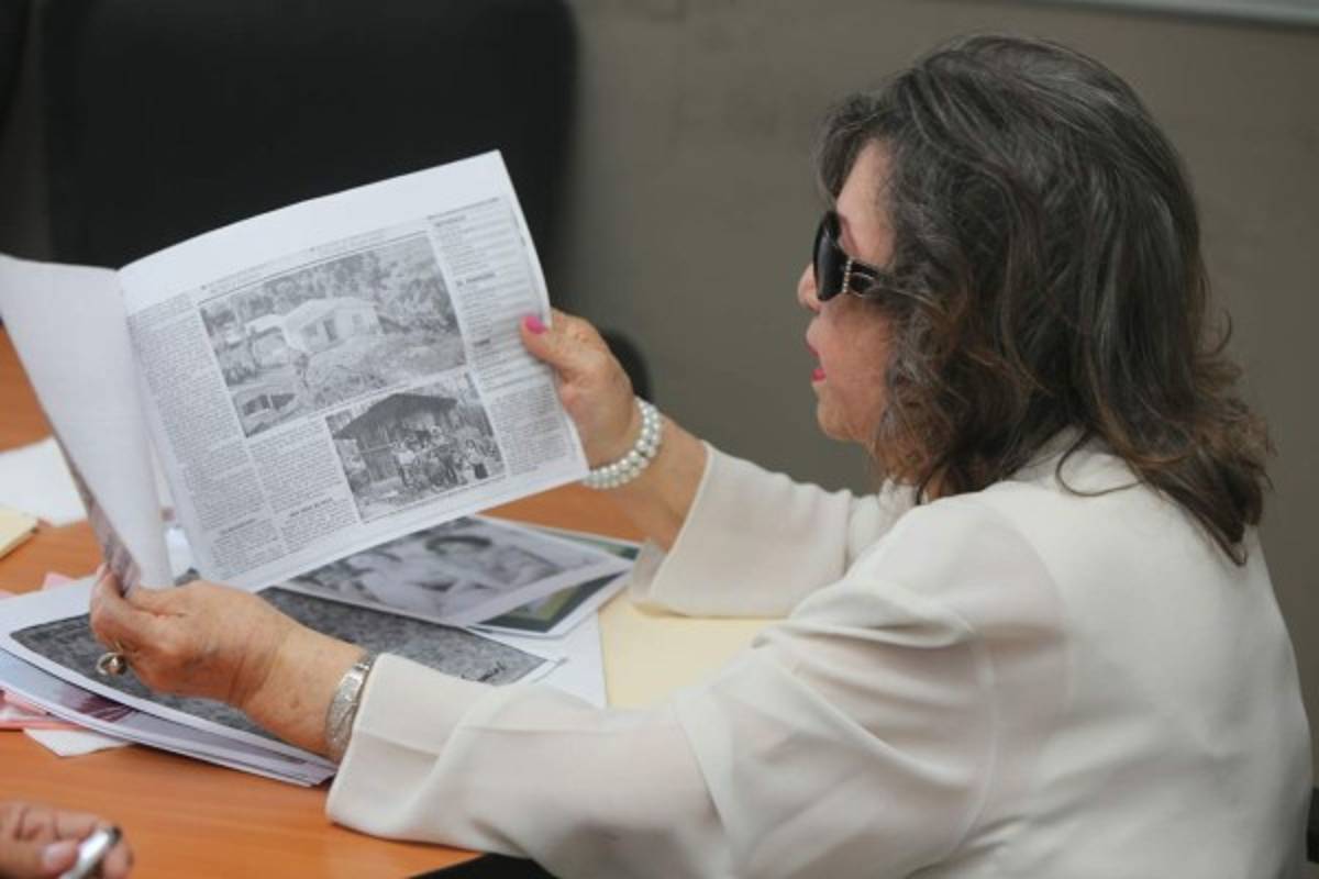 Marta Banegas, filántropa desde los nueve años de edad