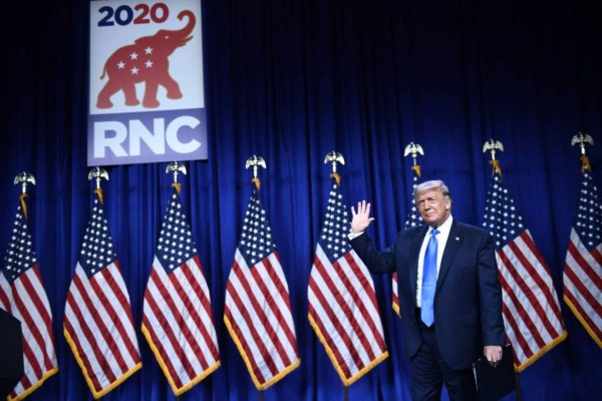 Los republicanos formalizan candidatura de Donald Trump a la reelección en EE UU