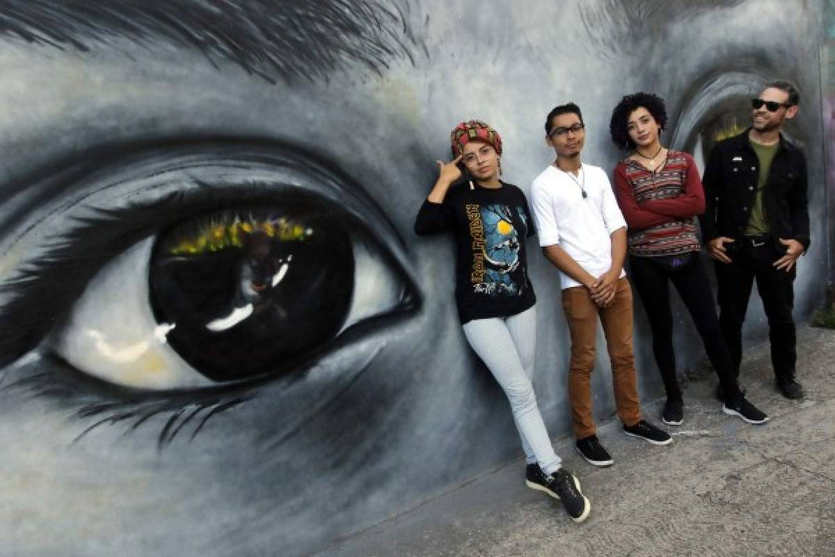 Artistas urbanos reviven la capital de Honduras