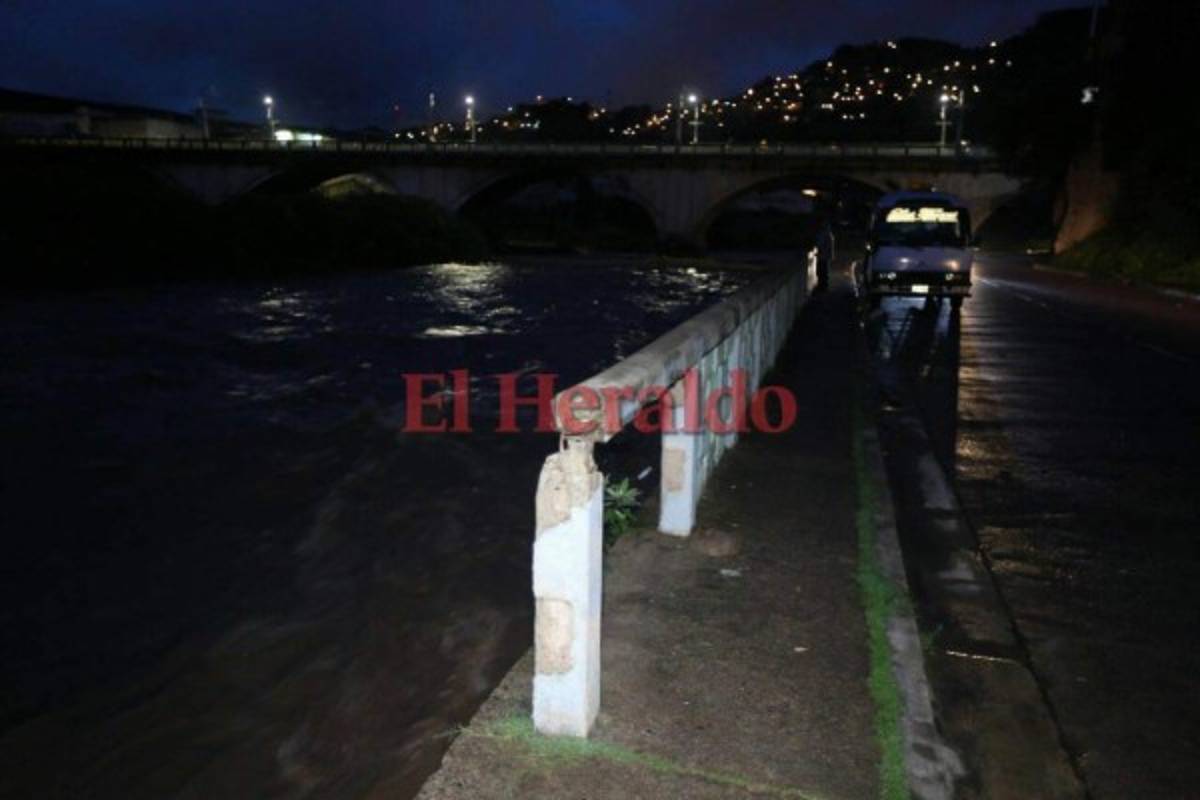 FOTOS: Así está la capital de Honduras ante imparable lluvia