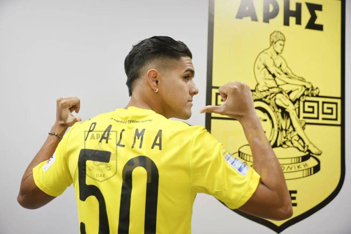 Luis Palma y la especial razón por la que usará el 50 en camisa del Olympiacos