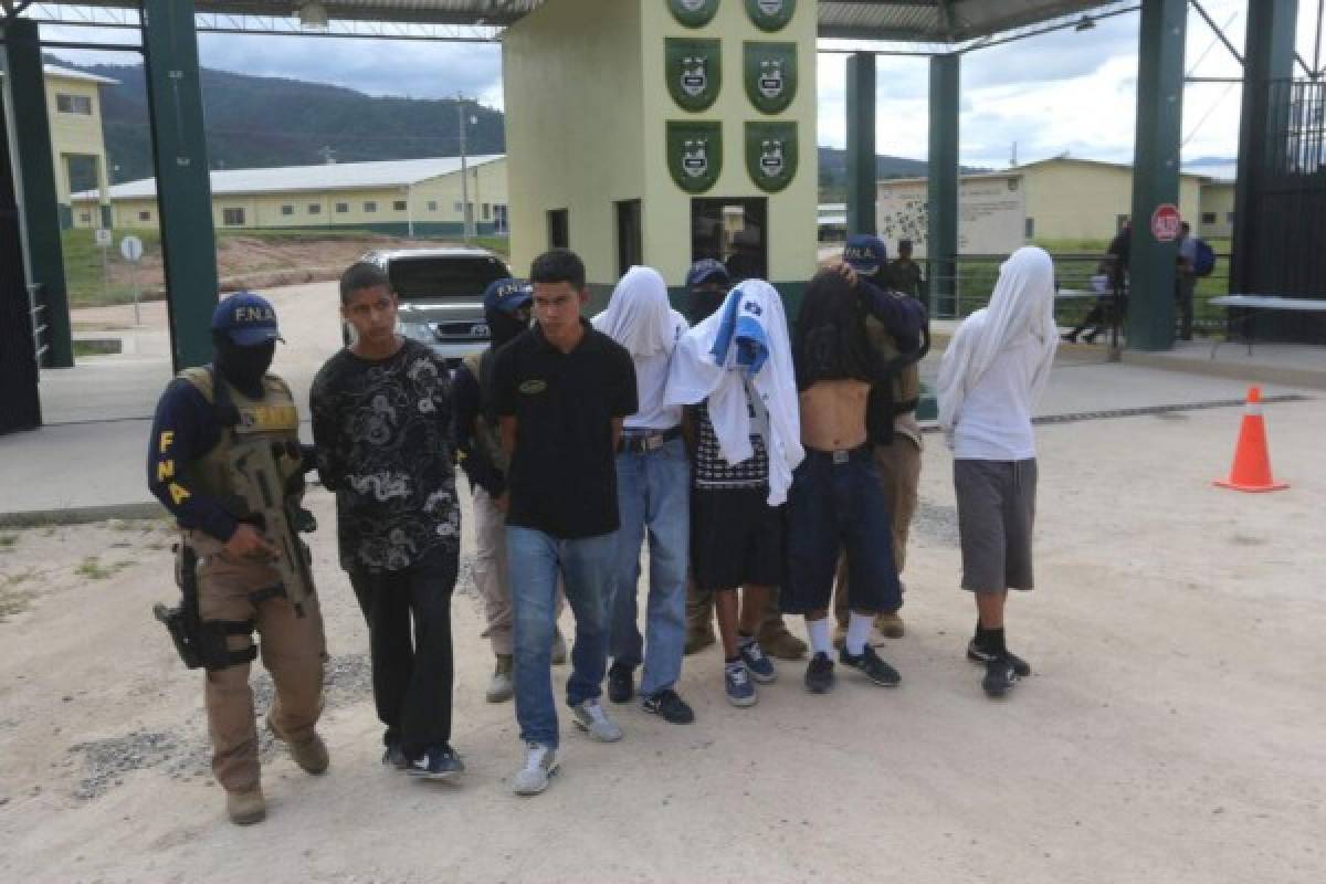 Honduras: Capturan a ocho presuntos extorsionadores en la capital