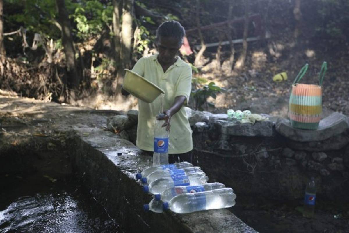 Pobladores claman por lluvia ante la sequía que les azota