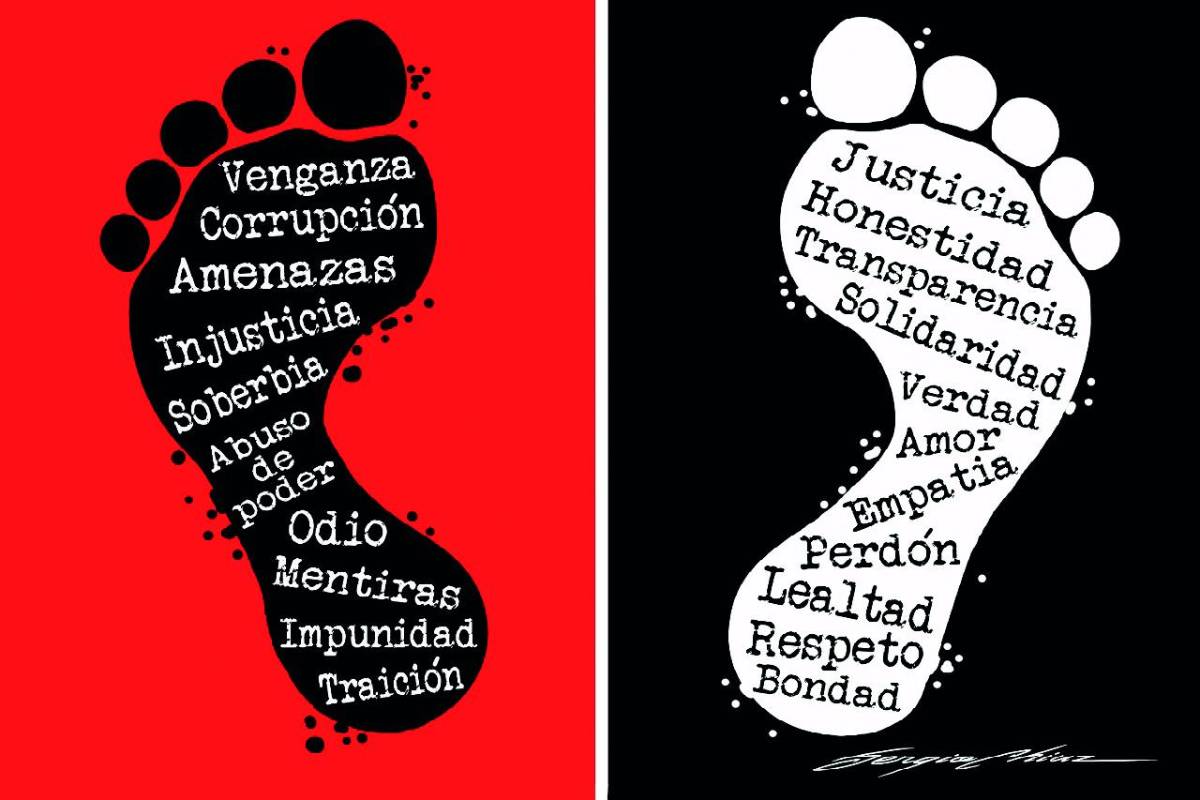 Consejo: Dejemos huellas pero sin pisar a nadie