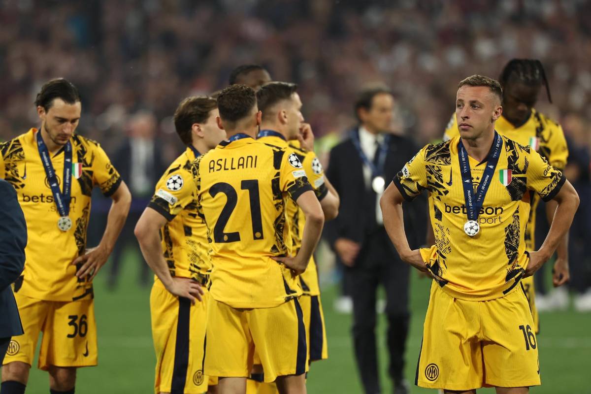 Tristeza del Inter de Milán luego de ser humillado por PSG en final de Champions League