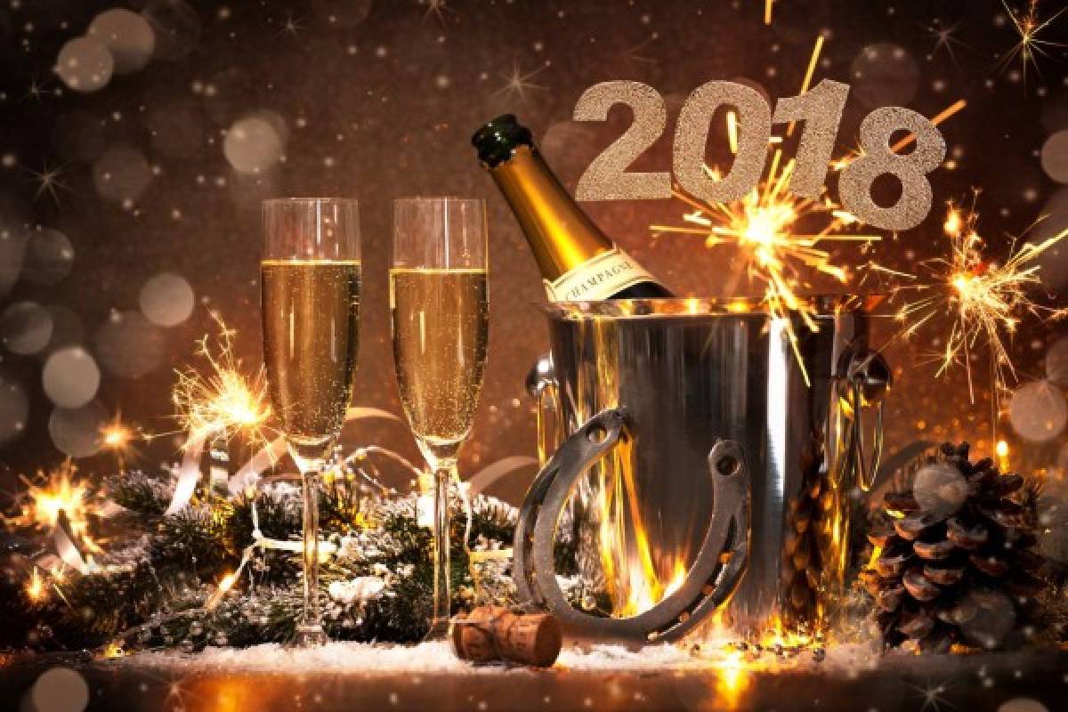 Aquí las originales y novedosas maneras para desear 'Feliz año nuevo 2018'