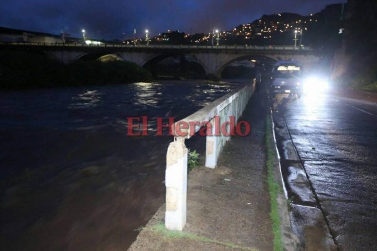 FOTOS: Así está la capital de Honduras ante imparable lluvia