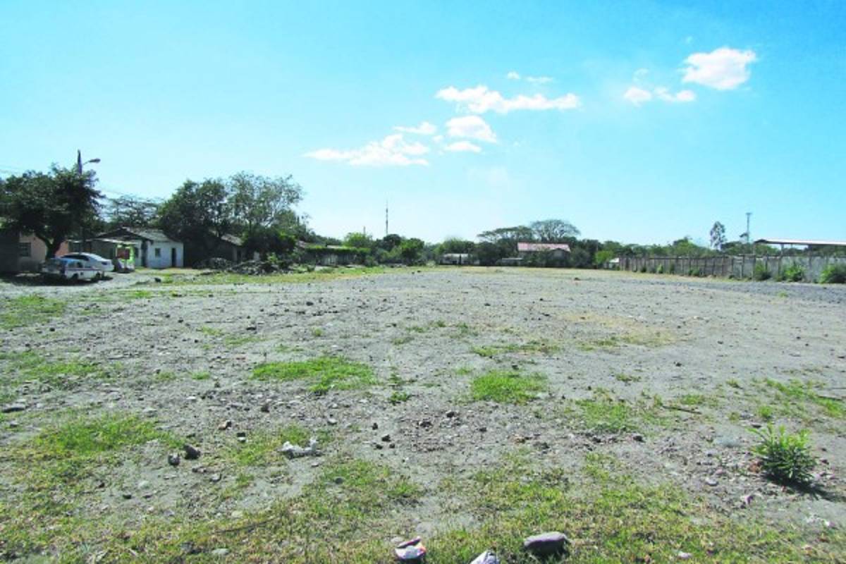 En este predio se construirá la segunda Plaza de la Solidaridad a un costo de 2.8 millones de lempiras.