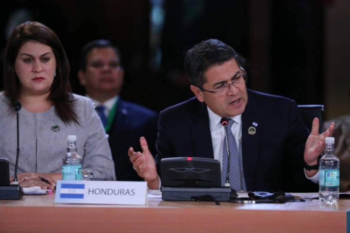Presidente Hernández hace llamado para enfrentar narcotráfico durante reunión del SICA