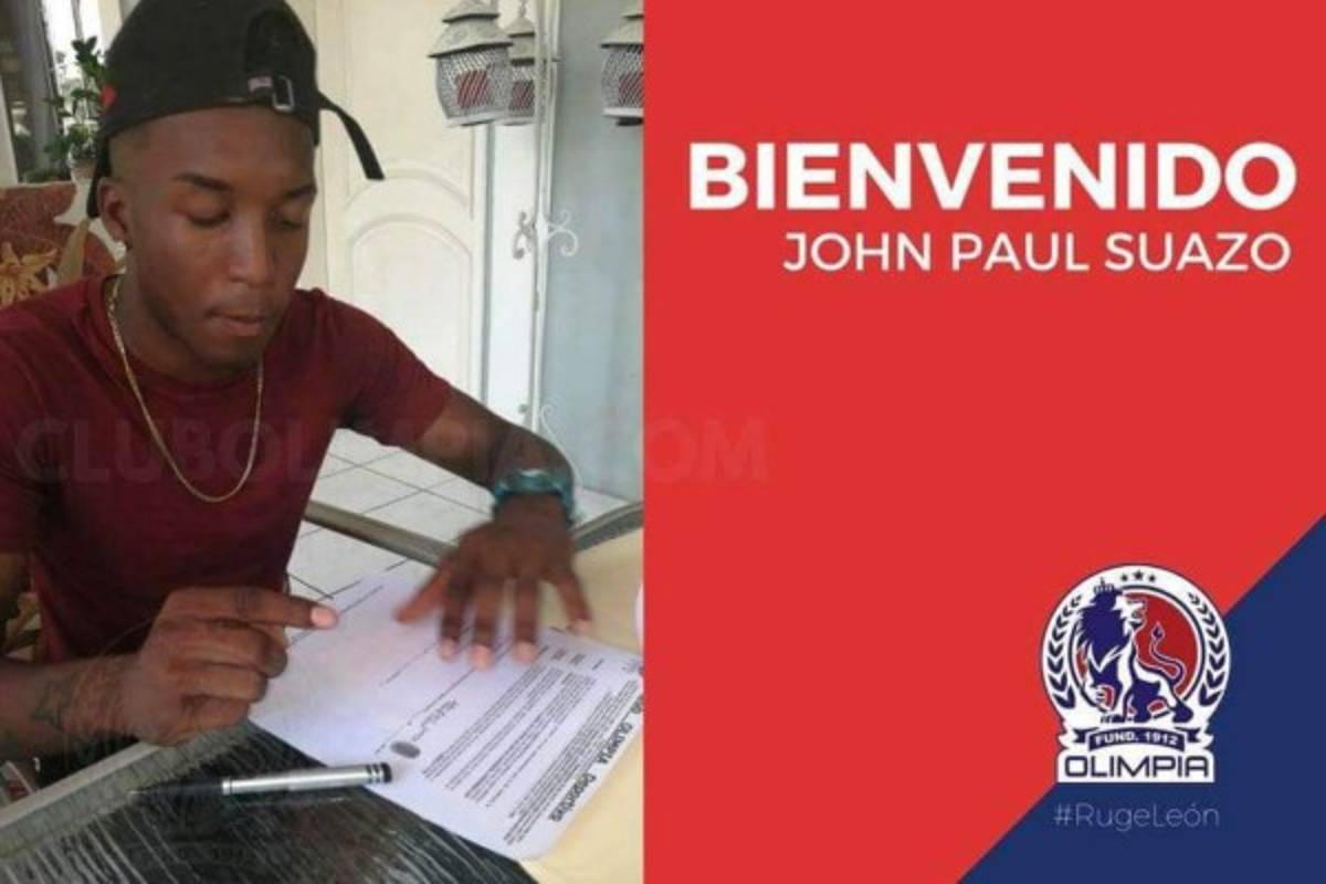 John Suazo y Júnior Lacayo los primeros fichajes de Olimpia