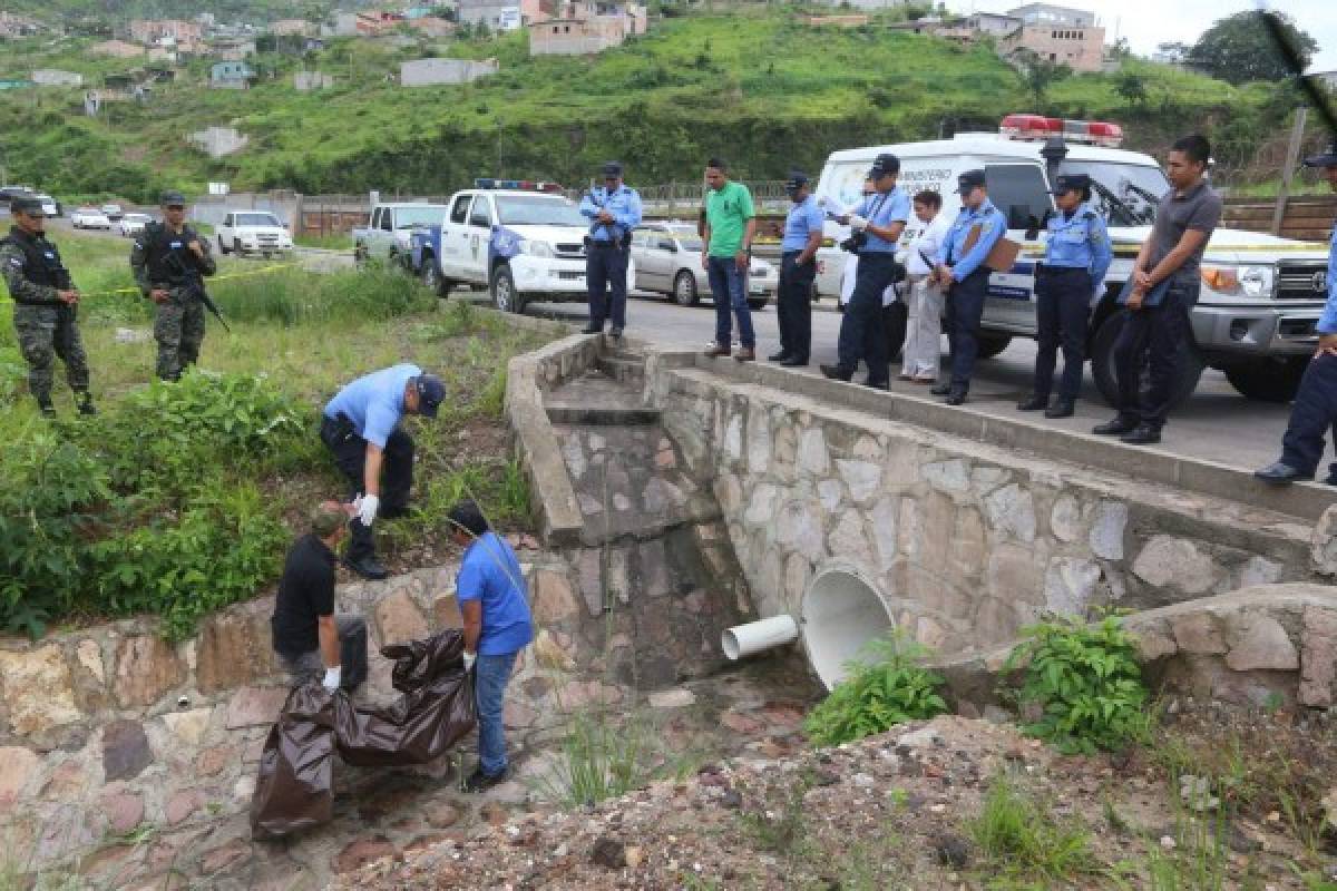 Con un torniquete en el cuello fue asesinada la mujer hallada en un costal en Tegucigalpa