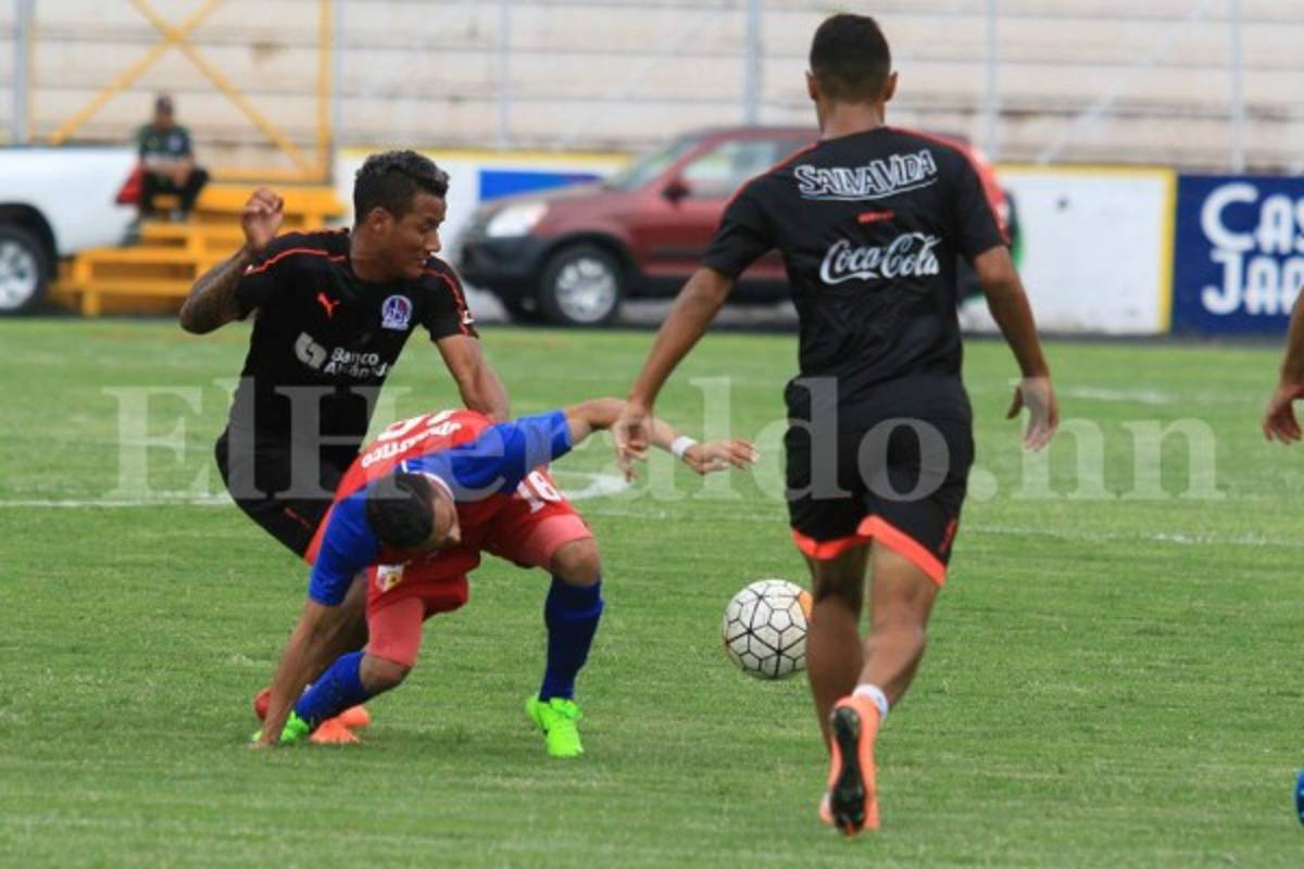 Olimpia venció 5-0 al Gimnástico en un amistoso en el Estadio Nacional de Tegucigalpa