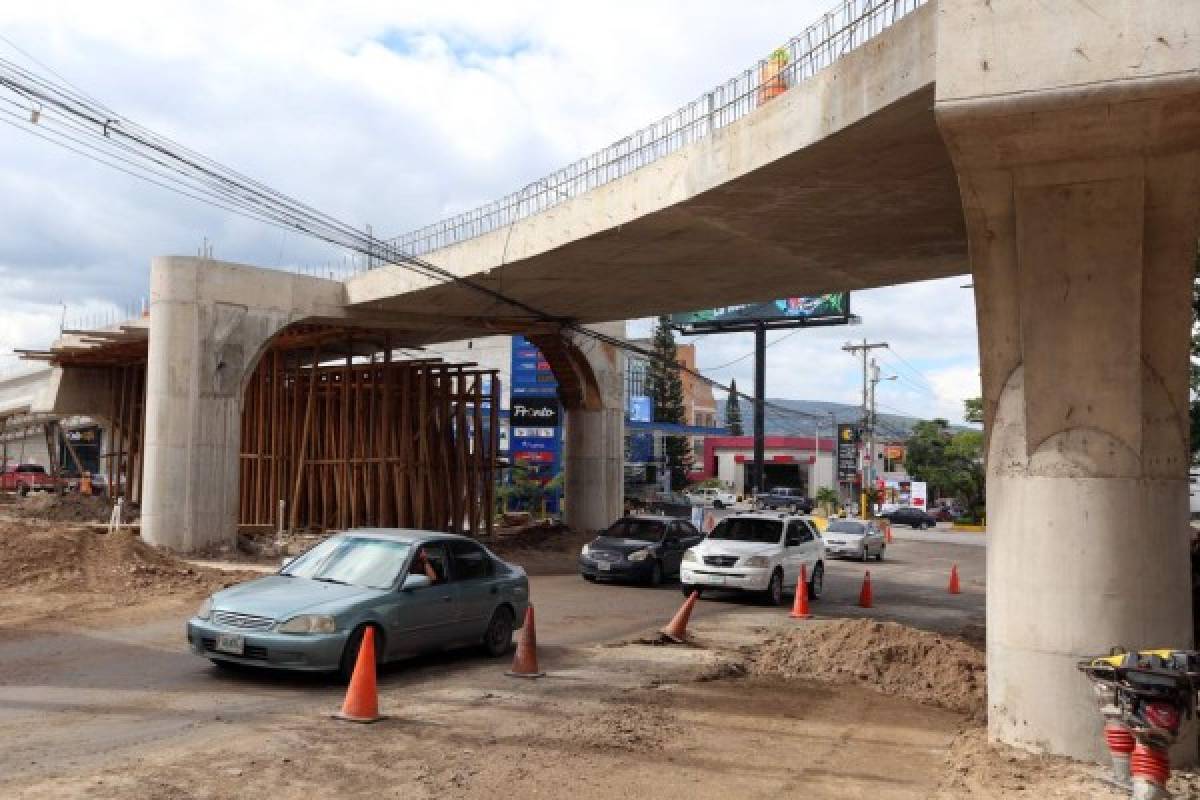 Tres obras viales se habilitarán a finales de 2017 en la capital de Honduras