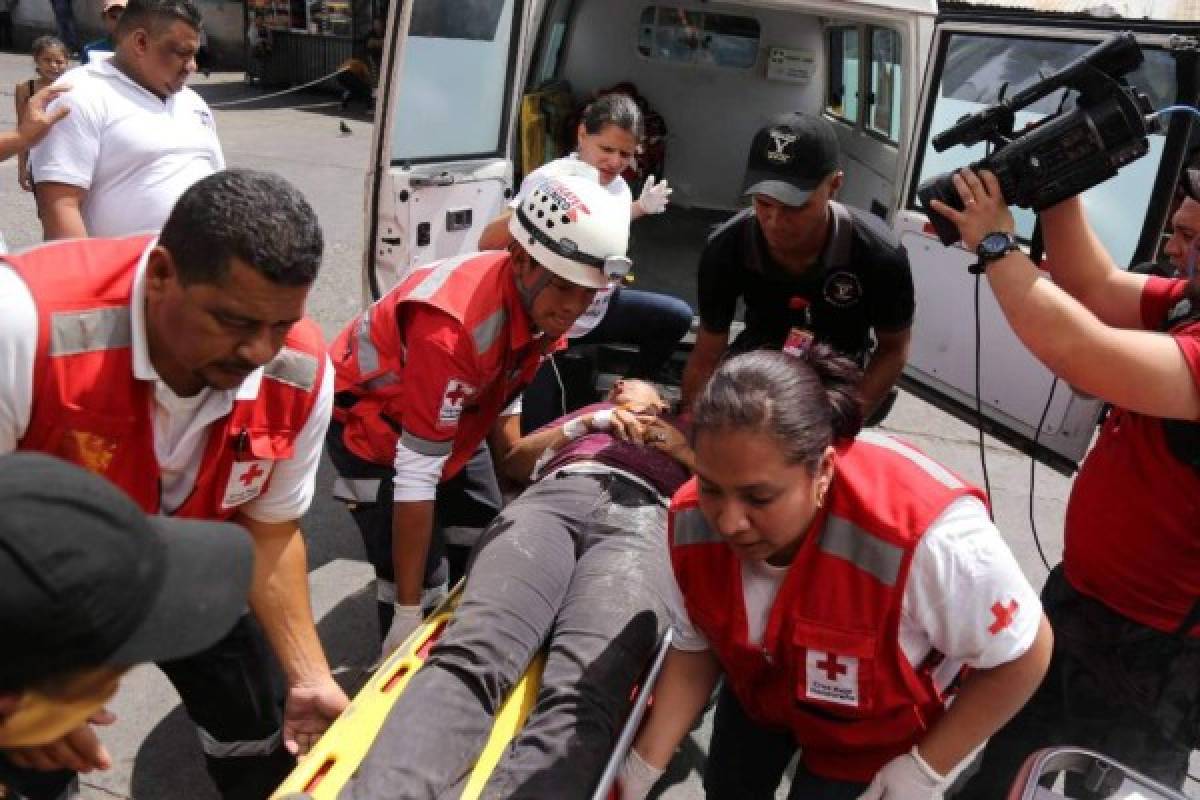 A 38 ascienden los heridos trasladados al HEU tras accidente en la carretera de la zona sur