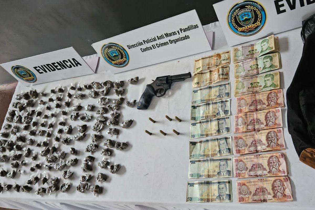 Capturan a dos miembros de la banda “Los Canguros” en Choloma