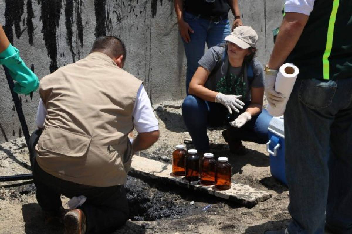 Honduras: Supuesto petróleo era aceite quemado