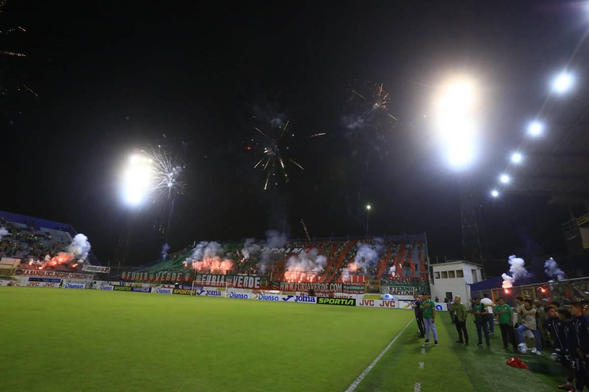 ¡Espectáculo! Marathón montó una verdadera fiesta verdolaga en su centenario