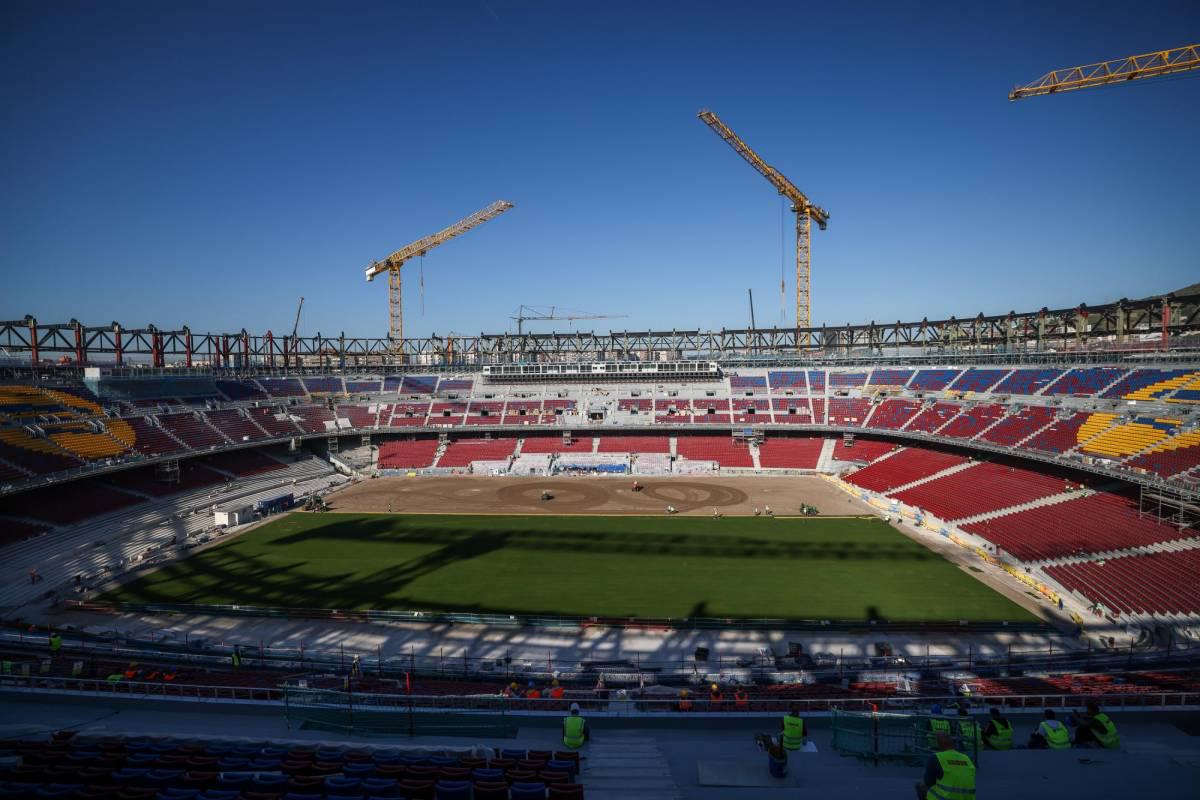 Así avanzan los trabajos del nuevo Camp Nou, casa del FC Barcelona