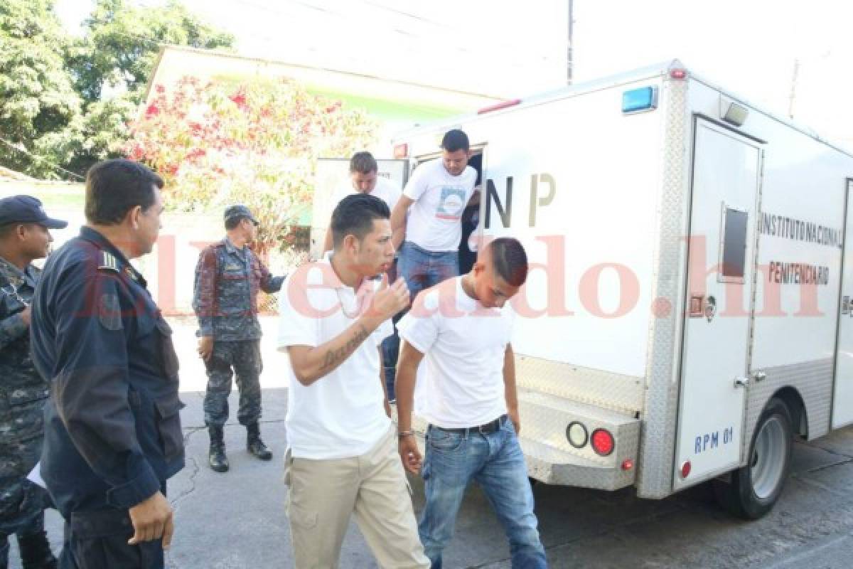 Honduras: En audiencia mareros capturados durante operativo antiextorsión
