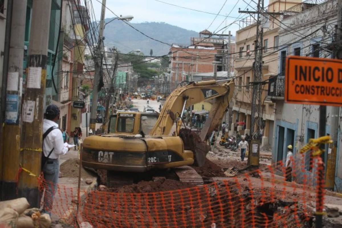 Tegucigalpa: Un 45% de avance de obras en avenida Gutenberg