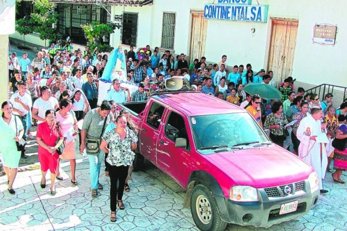 Honduras: Alegría por la Divina Concepción invade seis localidades de Choluteca