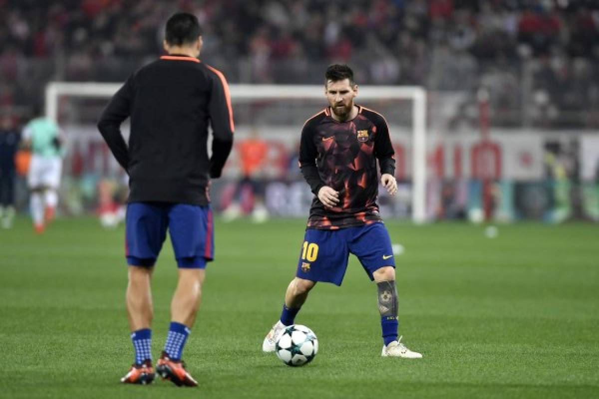 Barcelona empata 0-0 con el Olympiacos en la cuarta jornada de la Champions League