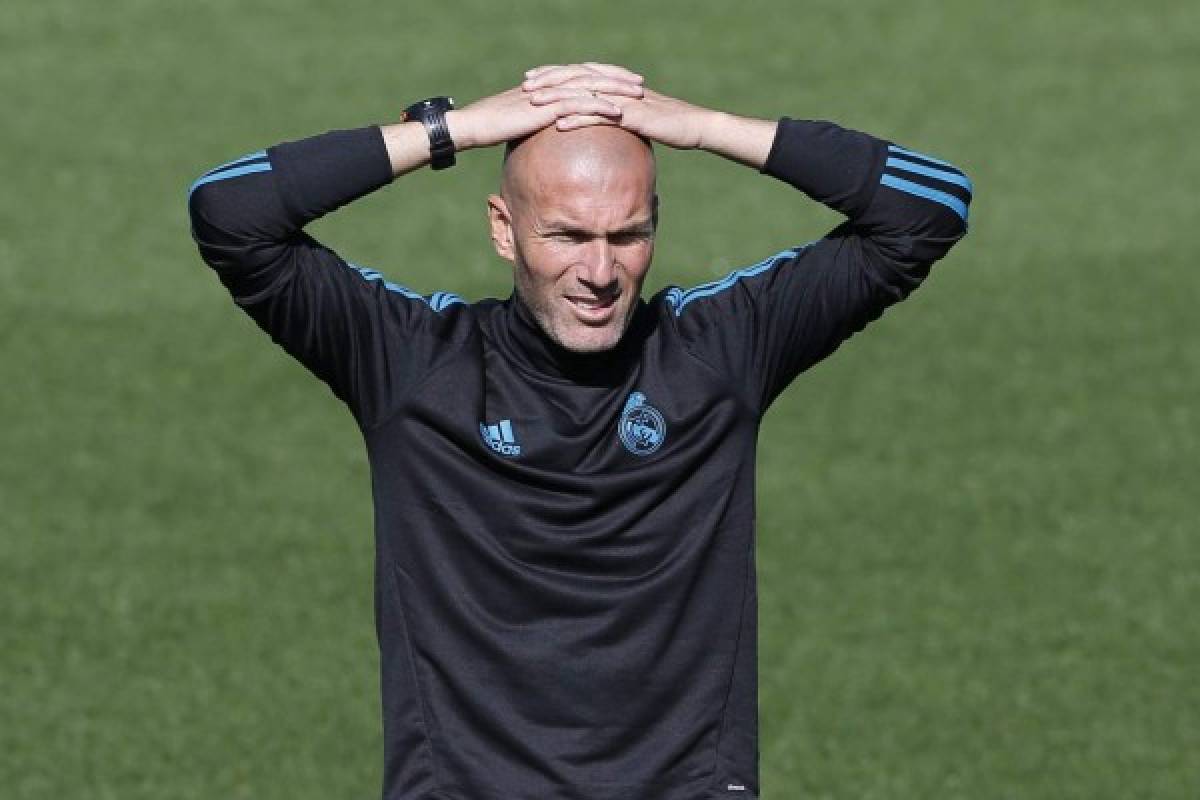 Zinedine Zidane celebra la 'fenomenal' serie de los jugadores del Real Madrid