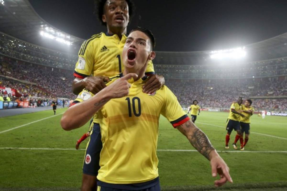 Colombia se clasifica al Mundial con empate 1-1 con Perú, que irá al repechaje