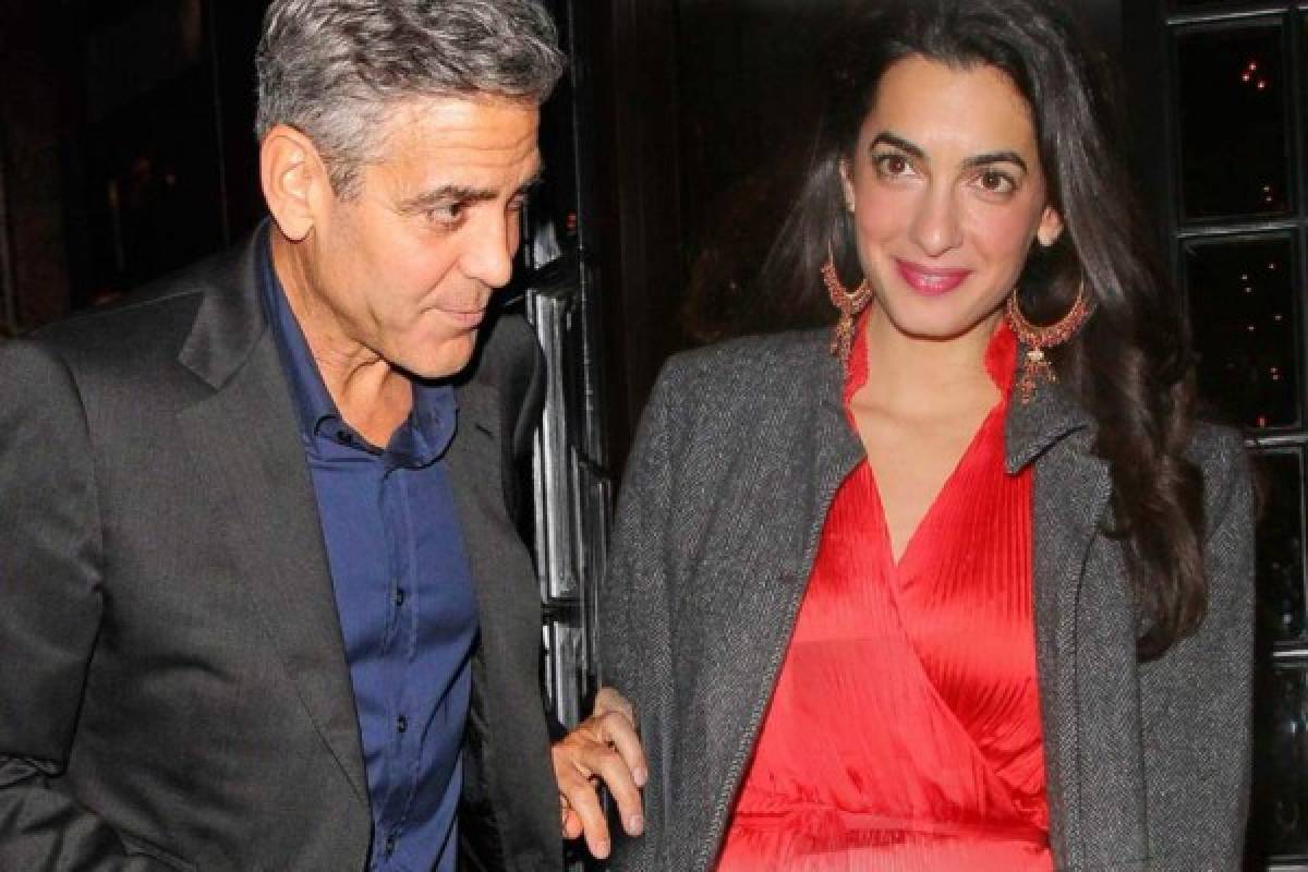 George Clooney será padre de gemelos a sus 55 años