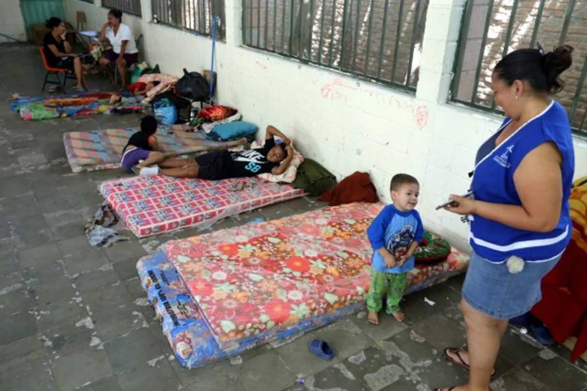 Extienden plazo de permanencia en los albergues de la capital de Honduras