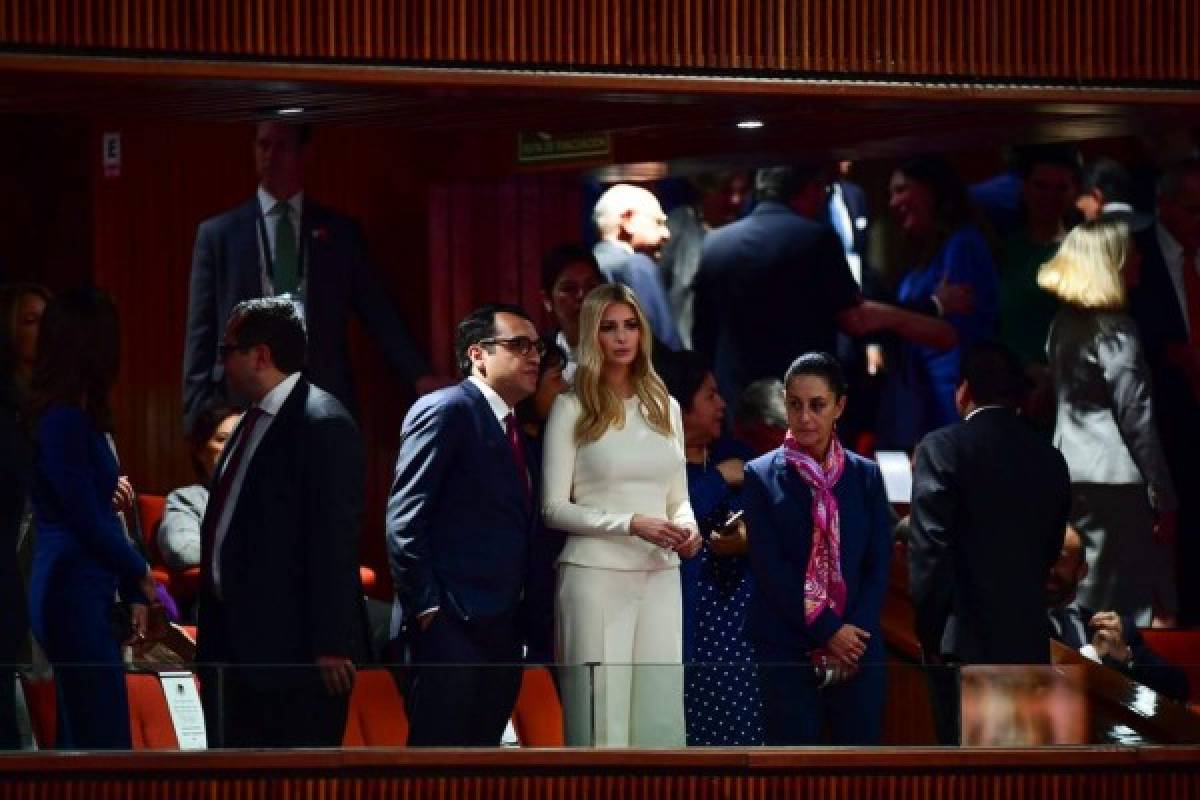 Toma de posesión de AMLO: Ivanka Trump lució elegante y sonriente