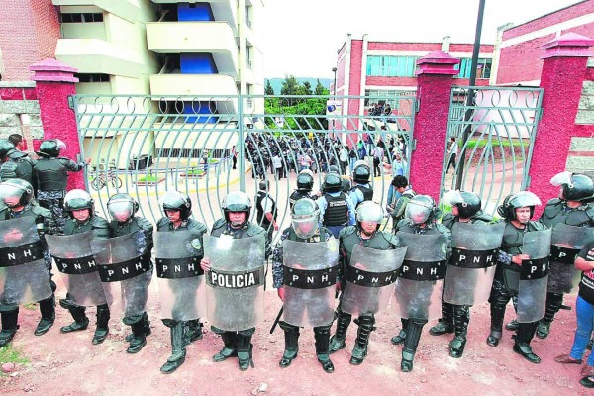 Suspensiones y expulsiones habría en UNAH