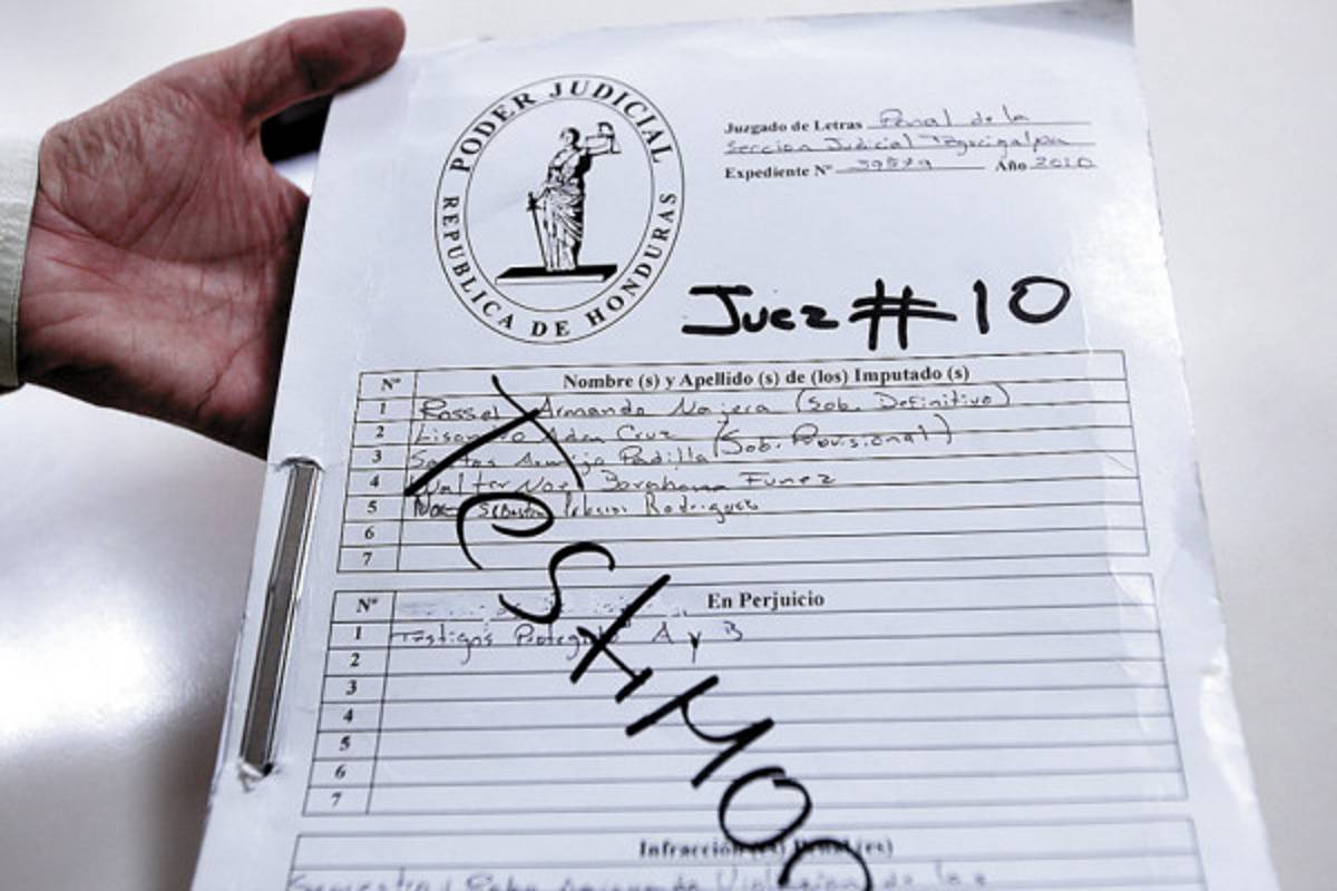 Bajo un total hermetismo investigan crimen de oficiales en Tegucigalpa