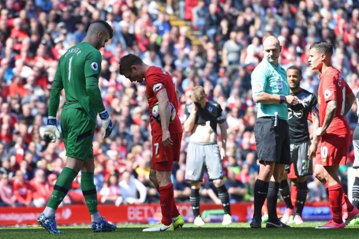 El Liverpool no pudo contra Southampton y empató 0-0 (Foto: Agencia AFP)