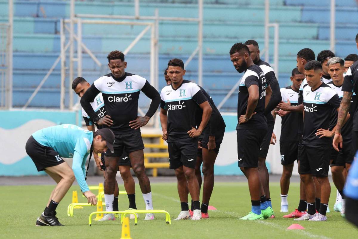 Con varias sorpresas: El poderoso 11 de la Selección de Honduras para enfrentar a Islas Caimán