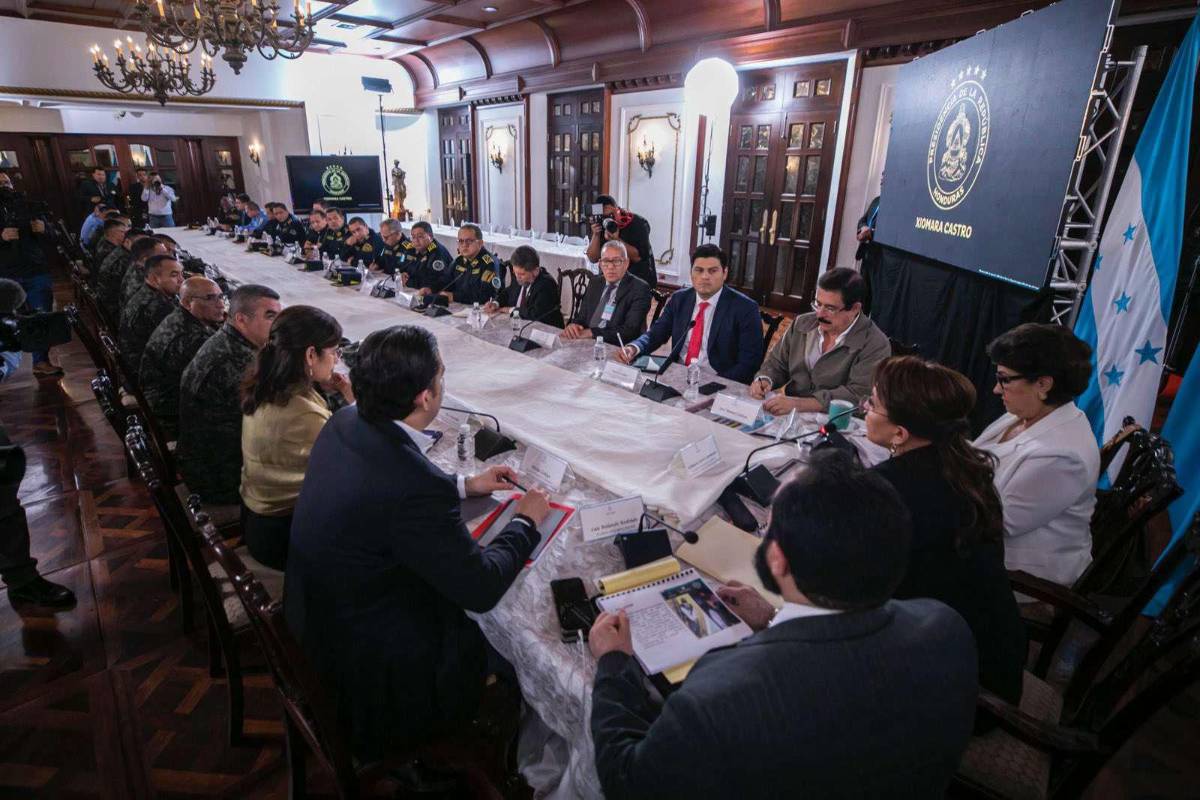 Consejo de Defensa y Seguridad definirá las estrategias para reducir la criminalidad en Honduras