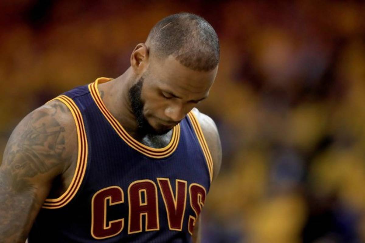 LeBron James #23 de Cleveland Cavaliers. Foto AFP